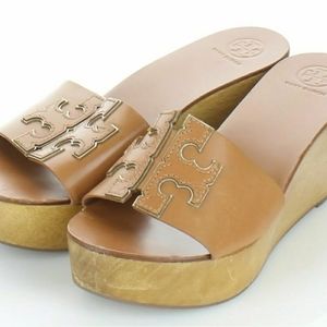 Authentic Tory Burch Wedge/Clog/Slide